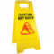 Wet floor sign